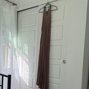Vici Brown Maxi Dress